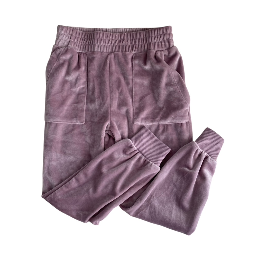 Jessica Simpson Purple Girls Velour Jogger Pants – Size 5